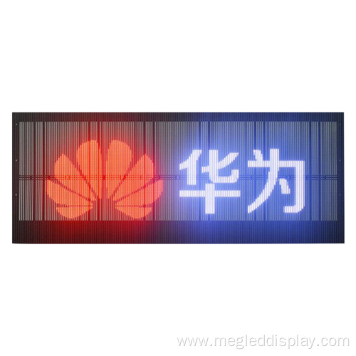 Car Rear Window Transparent Led Display